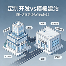 祁县建站-定制开发vs模板建站：哪种方案更适合你的企业？
