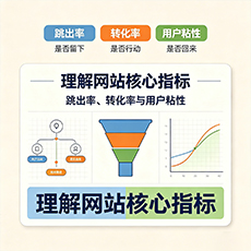 晋中建站-理解网站核心指标：跳出率、转化率与用户粘性