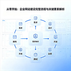 晋中建站-从零开始:企业网站建设完整流程与关键要素解析