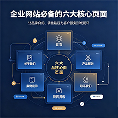 晋中建站-企业网站必备的六大核心页面