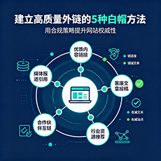 晋中建站-建立高质量外链的5种白帽方法
